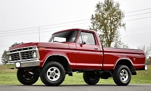 1974 Ford F-100 Styleside Is Testimony to America’s Love for Pickup Trucks