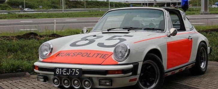 1974 Porsche 911 Targa Formerly Owned by Dutch Police