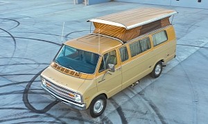1975 Dodge B200 Sportsman Maxiwagon Camper Has All the Good Vibes, Still Great for Camping