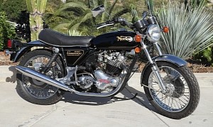 1975 Norton Commando 850 Goes Under the Hammer at No Reserve, Looks Sublime