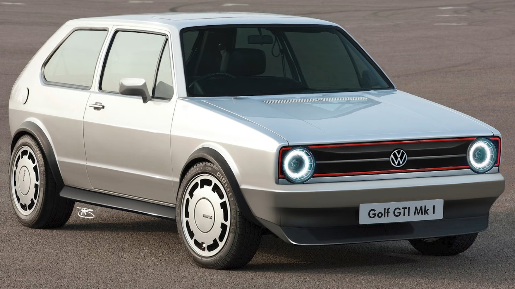 The VW ID.GTI offers an electric throwback experience