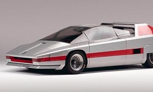 1976 Alfa Romeo Navajo Concept, the 33 Stradale's Ugly Cousin