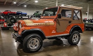 1976 Jeep CJ-5 Levi's Renegade Could Turn As a Cowboy's Summer Road Trip Dream