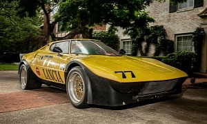 1976 Lancia Stratos HF Is a Road Racer That Would Stand Out on Any Vintage Racing Circuit
