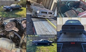 1976 Pontiac Trans Am Left to Rot in a Field Begs for Full Restoration