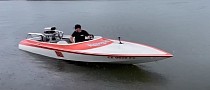 1976 Rogers Bonneville Jet Boat Gets LS V8, Sounds Like a Muscle Car Now