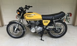 1977 Honda CB400F Gains Handling Upgrades, Retains the Sweet Old-School Vibes