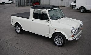 1977 Mini Pickup Up for Sale, Costs $18,936
