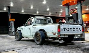 1977 Toyota Pickup Receives Turbocharged LS1 V8 And Crown Victoria Suspension