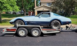 1978 Chevrolet Corvette Parked Many Years Ago Smells Like Mice, Still Looks Delicious