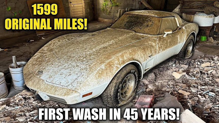 1978 Corvette survivor with 1,600 miles