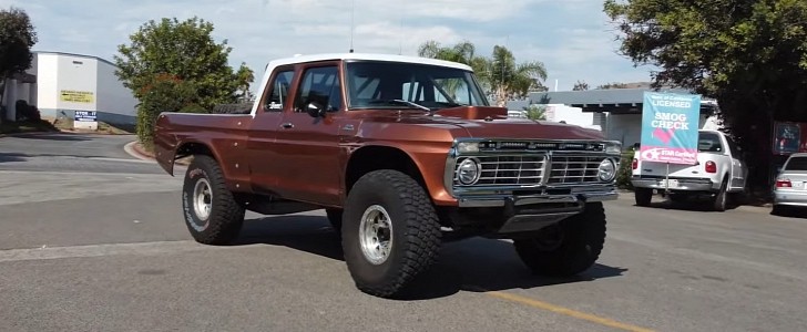 1978 Ford F-250 Ranger got turned by Kyle Craft into a luxury pre-runner trophy truck monster 