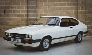 1978 Ford Capri 3.0 Ghia Comes With Luxurious Interior and a Stick Shift