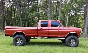 1978 Ford F-350 Was Rebuilt for Rock-Crawling With Dana Axles and F-250 Frame