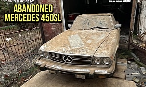 1978 Mercedes 450 SL Gets First Wash in Two Decades: Store, Restore, or Drive As Is?