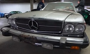 1978 Mercedes-Benz SLC Gets First Wash in 16 Years, New Owner Already Loves It