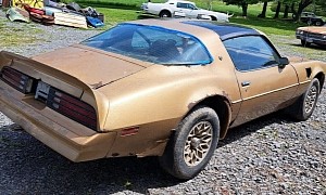 1978 Pontiac Trans Am Sleeping for 30 Years Wakes Up From a Rust Nightmare