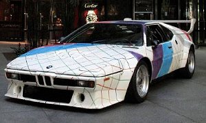 1979 BMW M1 Pro Art Car To Be Auctioned at Quail Lodge