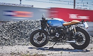1979 BMW R45 Reworked in Cafe Racer Style, Engine Grows in Size