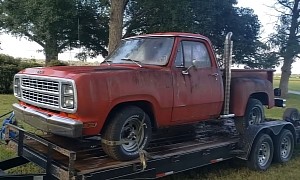 1979 Dodge Li'l Red Express Saved From the Crusher Gets First Wash in Decades