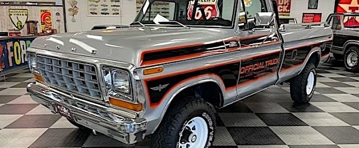  1979 Ford F-150 tiene el paquete de camiones Indianapolis Speedway, va a subasta - autoevolution