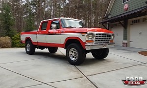 1979 Ford F-250 Is a “Pavement Princess,” Coyote Swap Was Done in the Garage