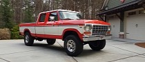 1979 Ford F-250 Is a “Pavement Princess,” Coyote Swap Was Done in the Garage