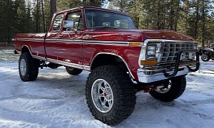 1979 Ford F-350 Hides Crate Engine Secret, Could Pull a House off Its Foundation