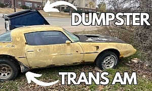 1979 Pontiac Trans Am Abandoned Next to a Dumpster Costs As Much as a New iPhone