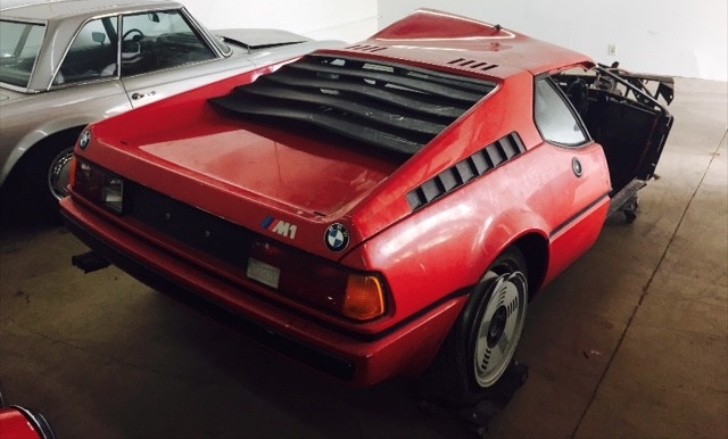 Totaled 1980 BMW M1 