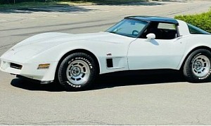 1980 Chevy Corvette Comes With Rare Factory Option so the T-Top Remains on Board
