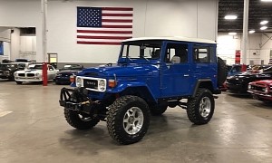 1980 Toyota FJ40 Land Cruiser Combines Chevy V8 Engine Swap With Off-Road Mods
