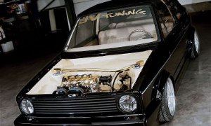 1980 VW Golf Cabriolet Gets Ultimately Tuned