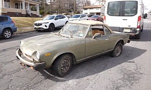 1981 Fiat 124 Gets First Wash in 20 Years, Goes From Zero to Hero