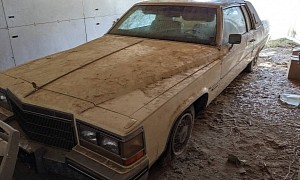 1983 Cadillac Coupe DeVille Barn Find Spent Almost 20 Years Locked Up
