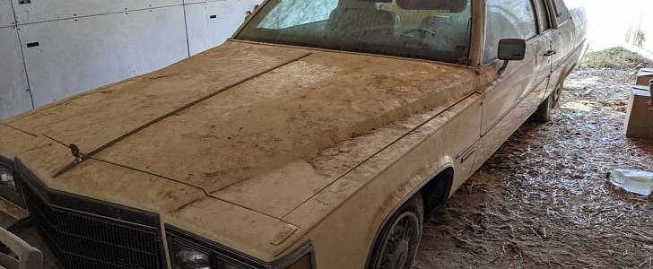 1983 Cadillac Coupe DeVille barn find