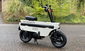 1983 Honda Motocompo Scooter Is a Rare Japanese Import