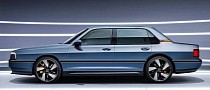 1985 Audi 80 Returns to Live a Sustainable 2022 e-tron GT Zero Emissions Life