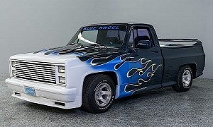 1985 Chevrolet C/K Blue Angel Comes With Ominous Messages Car Owners Dread