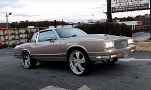 1985 Chevy Monte Carlo Muscle Donk Flexes LS Swap, 24-Inch Wheels