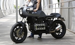 1986 BMW K100RS Heads to the Aftermarket Mall, Flexes Bespoke Goodness