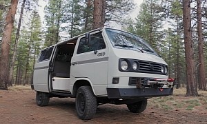 1986 VW Vanagon Syncro Is a No-Frills Camper With Formidable Off-Road Capabilities