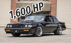 1987 Buick Grand National Packs 1,600 Boosted Ponies, Twin-Turbo LS7 427 V8 Sounds Insane