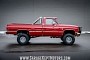 1987 Chevy K10 Is Red Clean 350CI V8 Piece of Lifted “Squarebody” Awesomeness