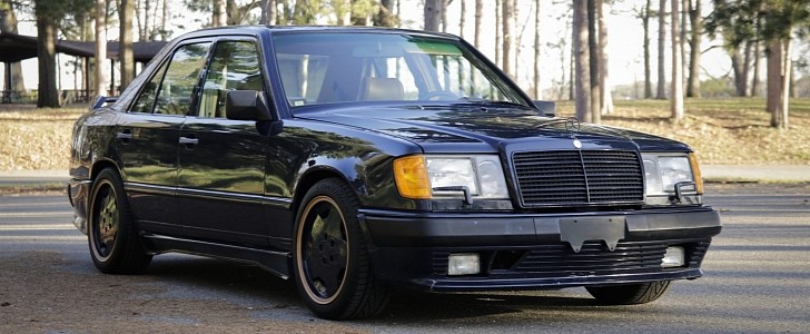 No Reserve 1987 Mercedes-Benz 300E 5-Speed offered at auction on Bring a Trailer