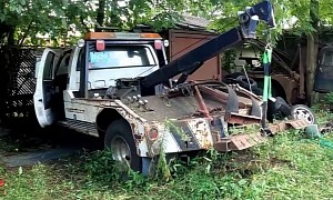 1988 Chevrolet C-30 Wrecker Sitting for Years Gets a Second Chance at Towing and Tagging