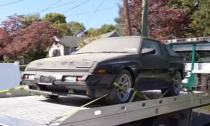 This 1988 Mitsubishi Starion Sees Daylight Again for the First Time in 26 Years