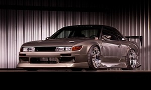 1989 Nissan 240SX With S13 Silvia Front End Hides LS7 Muscle Underhood