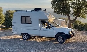 1990 Citroen C15 Autostar Is a Tiny Home on Wheels and the Last of Its Kind