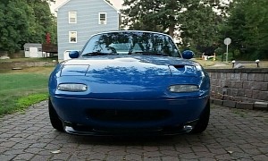 1990 Mazda Miata with a ’95 Engine Is the Low-Mileage Custom Build of the Week